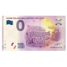 Nota 0€ Suomi-Finland Wild Nature Lynx Lynx 2019-4